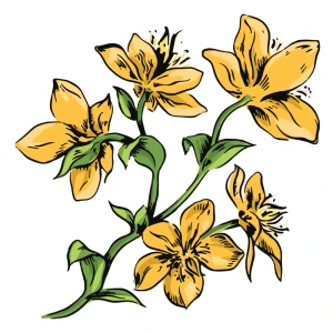 Yellow Lilies